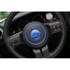 2x Blaue Lenkrad-Mittelzierring für 11-16 Jeep Wrangler Compass Patriot