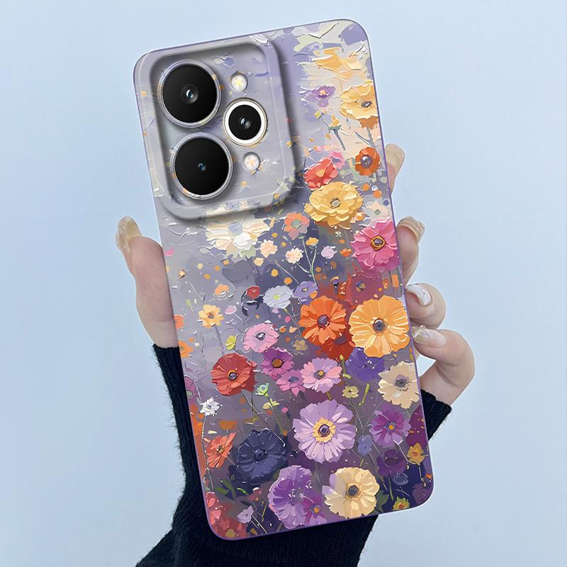 For Realme 15 Pro 5G Phone Case Cute Panda Girl Cats Liquid Silicone Soft Back Cover For Realme15 15Pro High Quality Phone Shell