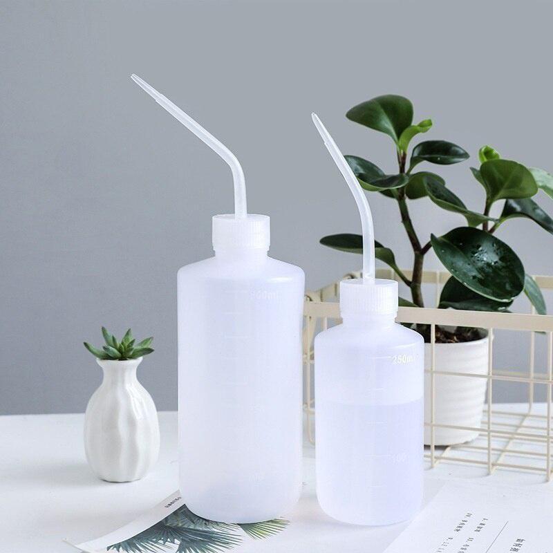 250/ 500ML Succulents Bonsai Plant Flower Watering Can Squeeze Bottles with Long Nozzle Water Beak Gardening Tool