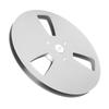 1 4 7 Inch Empty Tape Reel Aluminum Alloy 3 Hole Opening Machine Part Opener Empty Plate for TEAC Silver