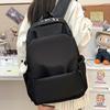 Schoolbag Backpack New Casual Versatile Large-capacity Backpack High Value Trend Junior High School Student Schoolbag