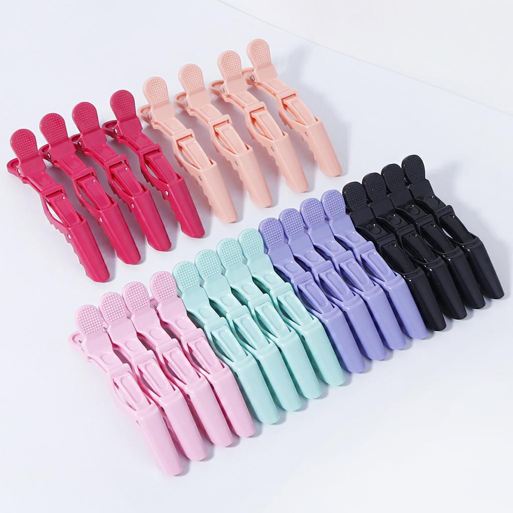 Crocodile Clips Non Slip Hairdressing Styling Sectioning Clips Salon Barber Supplies, Suitable for all hair types