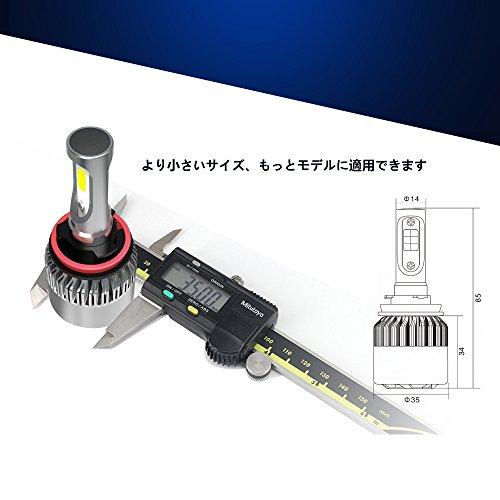 Autofeel [Genuine] Headlight LED H7 6500K DC9V-32V LED Chip Model with Heat Dissipation Fan 5-year Warranty Vehicle Inspection Compliant