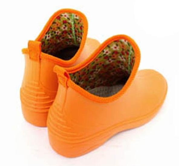 Colorful rain boots for L [No brand] women, short, red,