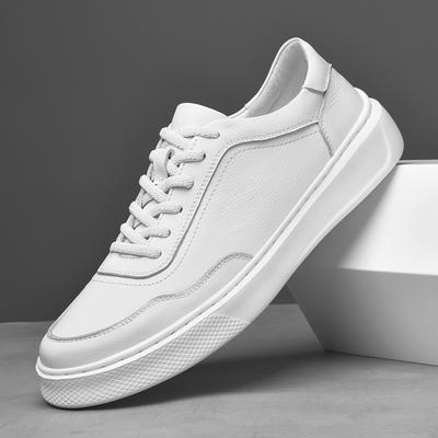 Scarpe Casual da Uomo in Vera Pelle alla Moda Sneakers Comode da Tempo Libero Scarpe Vulcanizzate Leggere da Passeggio per Uomo Nuove Calzature da Skateboard