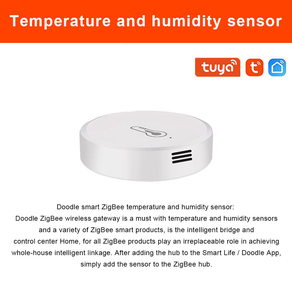 Temp Gauge Humidity Measurer Compact Size Simple Operation Phone Connection Sensitivity Professional Wireless Thermometer