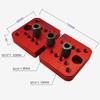 Doweling Jig Self-centering Vertical Drilling Guide Hole Locator Puncher Tools Pocket Hole Jig Joinery Woodworking Tools