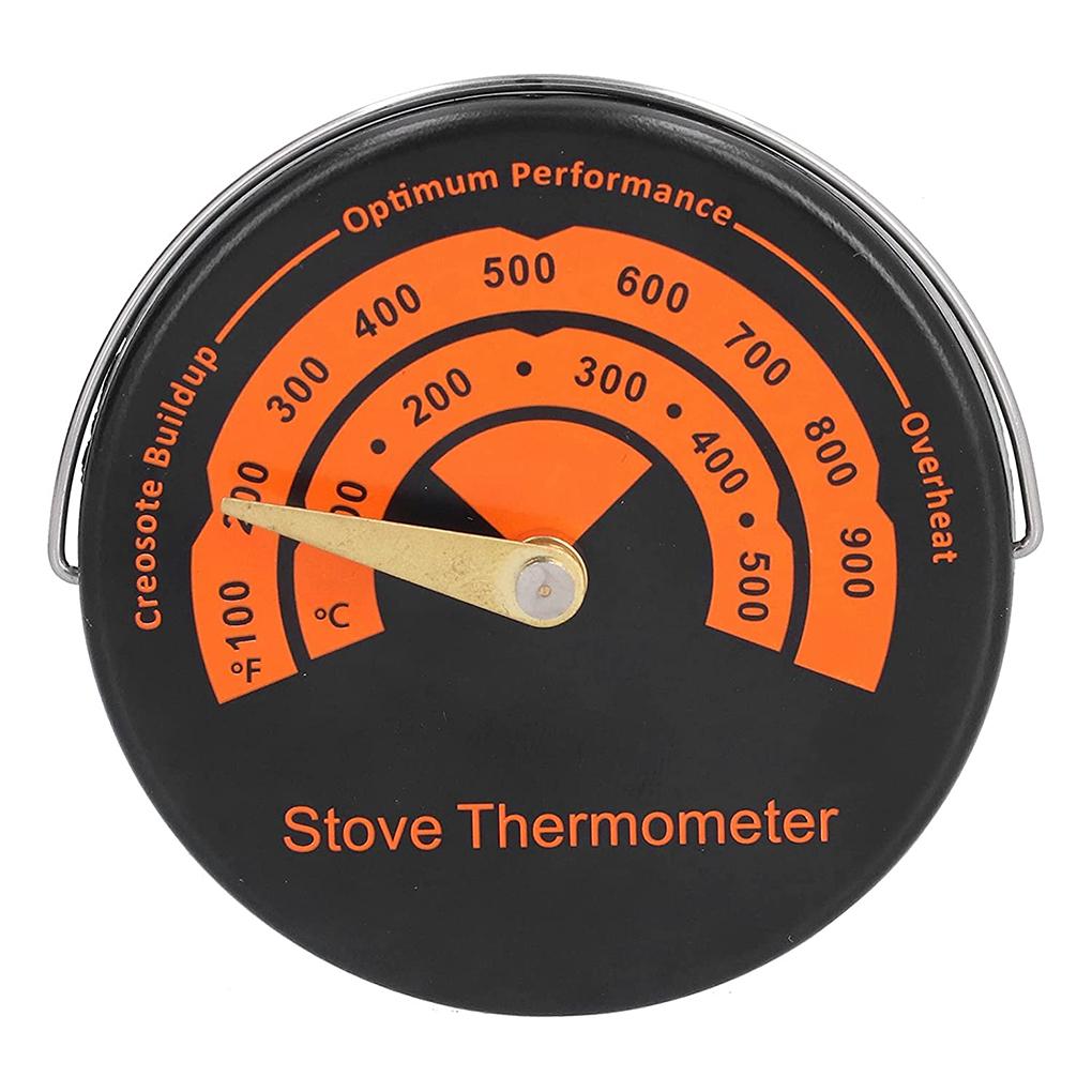 

Fan Fireplace Heat Stove Burner Home Powered Thermometer Thermal Friendly Gauge Supply Overheating Accessories