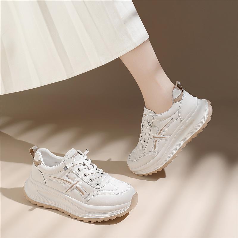 Temperament casual sports shoes women's spring new little white shoes women's lightweight soft-soled wear-resistant travel shoes women's running shoes