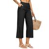 Pantaloni Larghi Casual e alla Moda da Donna con Tasche