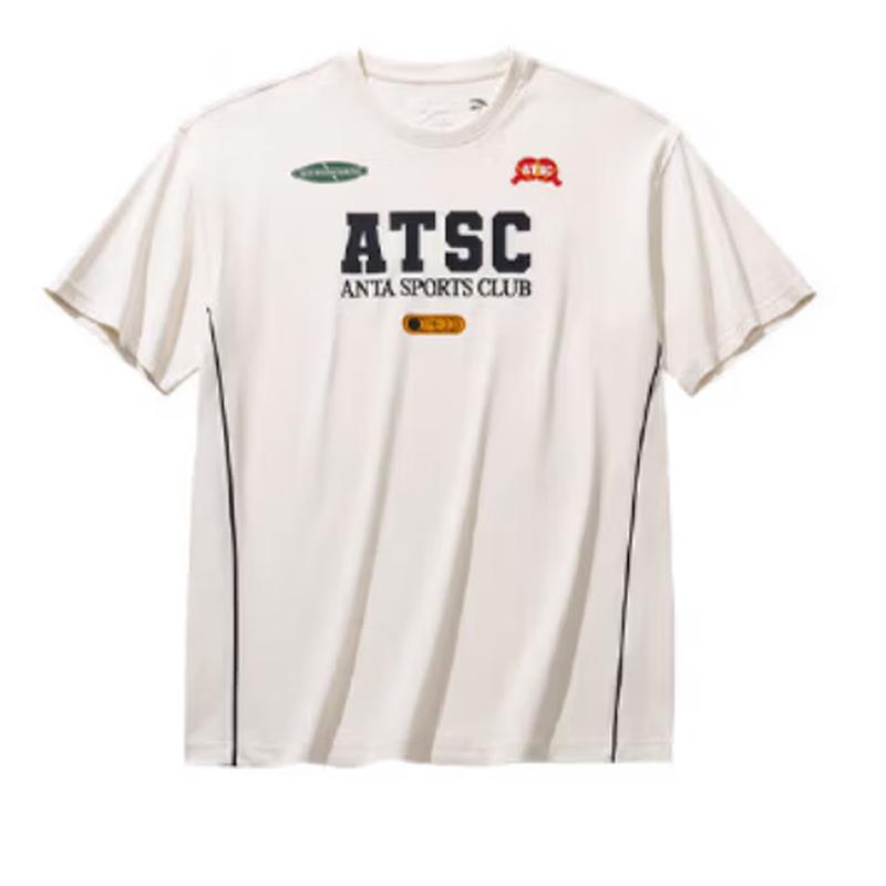 

Мужская ретро-футболка с коротким рукавом для спорта ANTA XL