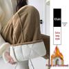 Women's Thick Fleece-Lined Patchwork Wide-Leg Winter Pants