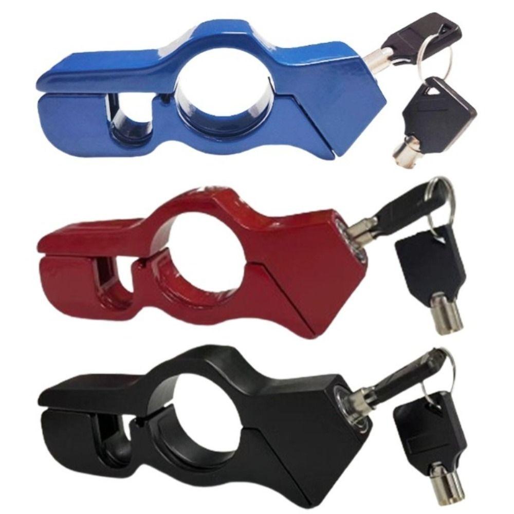 Alloy Handlebar Lock Anti Theft Electric Scooter Handlebar Lock Brake Locks  Vehicle Safety