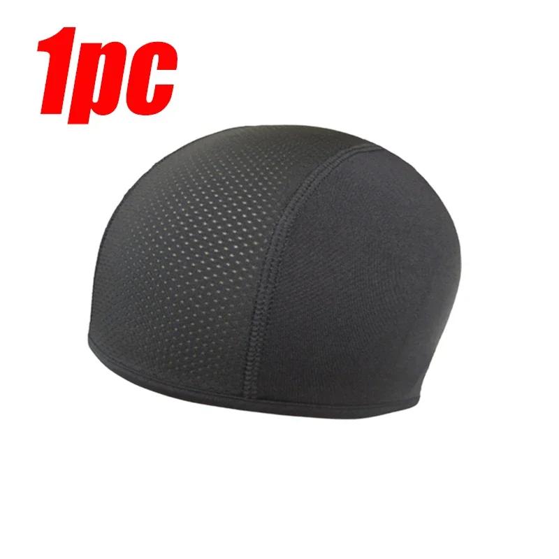 Cycling Helmet Hat Inner Cap Breathable Quick-drying Motorcycle Balaclavas Helmet Beanie Cap Outdoor Sports Motor Helmet Hats