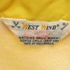 WEST WIND 70s Vintage Windbreaker Yellow Men's Used