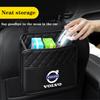 rkwad2 Car Seats Storage Bag Tissue Water Cup Pockets Stowing Tidying for Volvo RDESIGN S60 S90 XC40 XC60 XC90 AWD Car Accessories