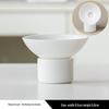Premium White Porcelain Yangzhi Jade Kung Fu Tea Set with Three-Talent Lid Bowl, Gong Dao Bei, Tea Sea, and Customizable Tea Cups.