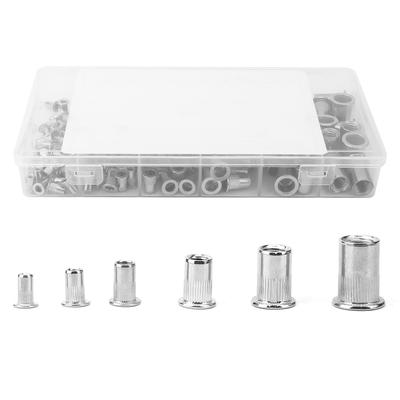 150Pcs M3M10 Rivet Nut 304 Stainless Steel for Fastening Piece Hardware Supplies