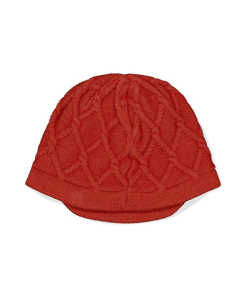 Sseonleobeutueo Cable Visor Beanie Red