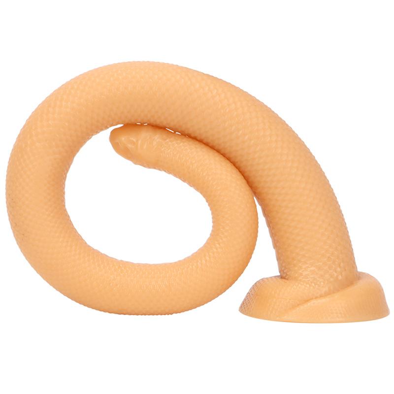 Snake Liner Whip 51cm Super Long Female Anal Plug Dildo Anal Dildo Erotic Sex Toys