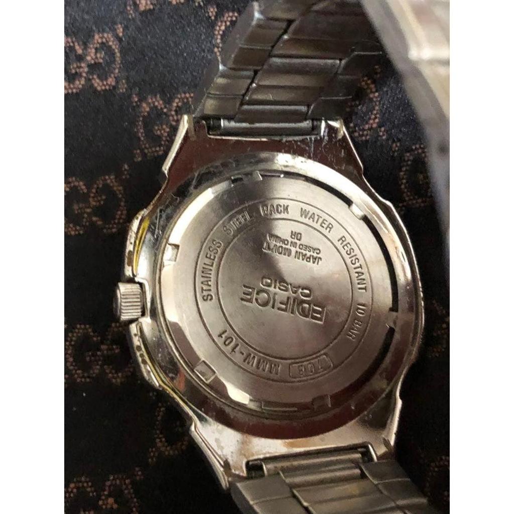 Used EDIFICE CASIO Men's Watch 10BAR
