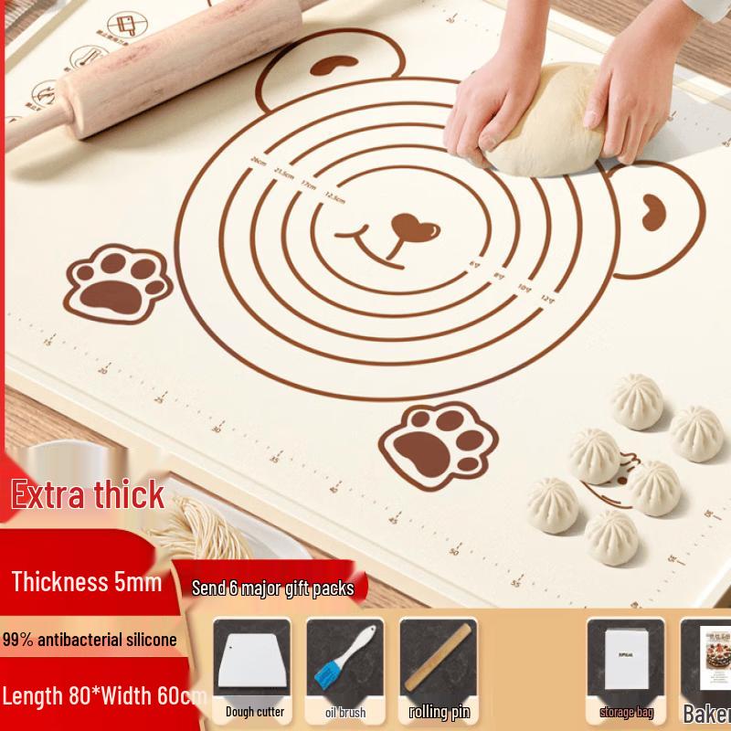Thickened Silicone Kneading & Baking Mat