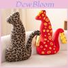 Money Leopard Plush Toy Pillow For Living Room Sofa Decor