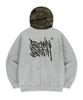Brownbreath Tag Camo Block Hood Zip Up - Melange Gray