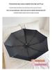 Chic Student Folding Umbrella: UV Protection, Dual-Use Automatic Sunshade