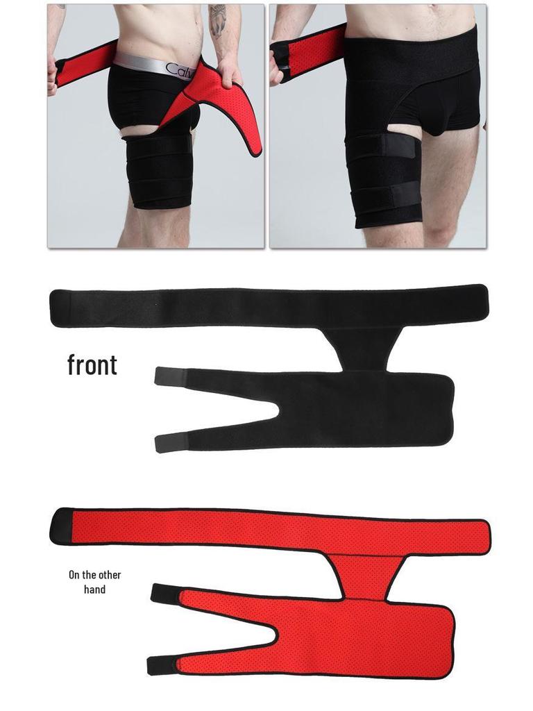 Muscle Strain Prevention & Ischial Nerve Support Belt for Hip and Calf