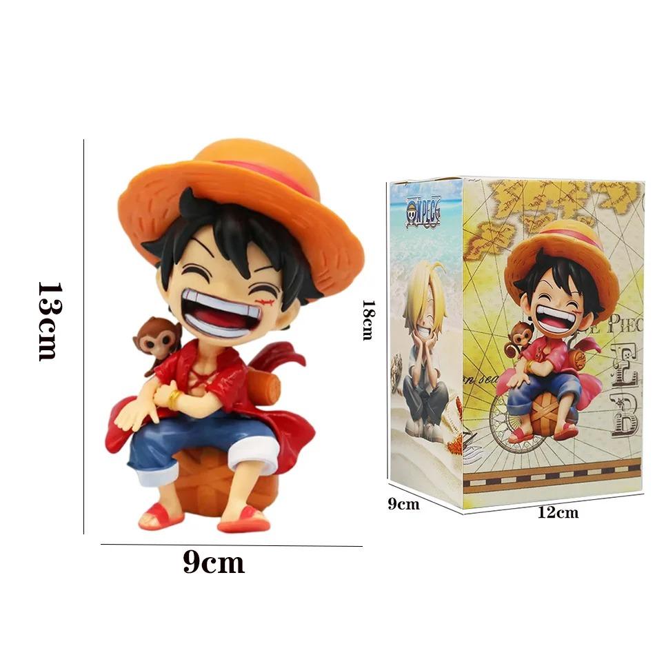 Hot 6Pcs One Piece Monkey D. Luffy Nami Usopp Sanji Chopper Roronoa Zoro Pvc Action Figures Model Dolls Toys Children'S Gifts