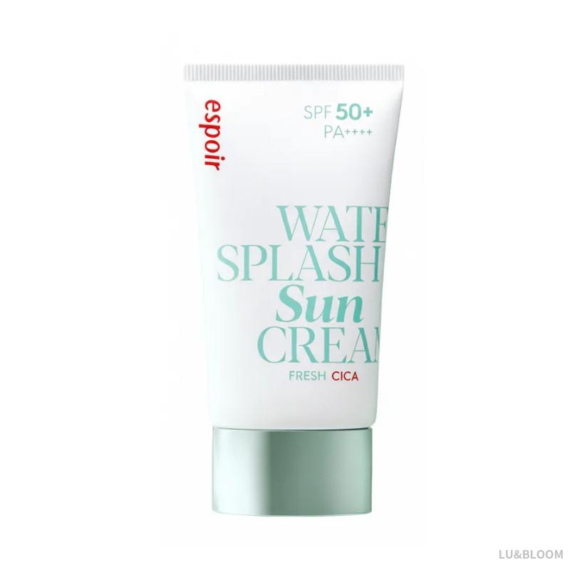 Espoir Water Splash Sunscreen Fresh Cica SPF50+ PA++++ 60ml (+Free gift)
