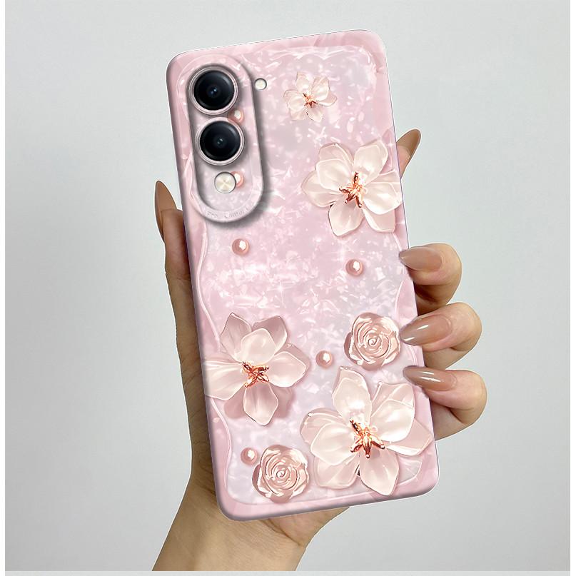 For Vivo Y04 Y29s 2025 Case Aesthetic Luxury Fashion Cute Soft Silicone Cover Shockproof Fundas For Vivo Y29S 5G Y 04 Phone Case