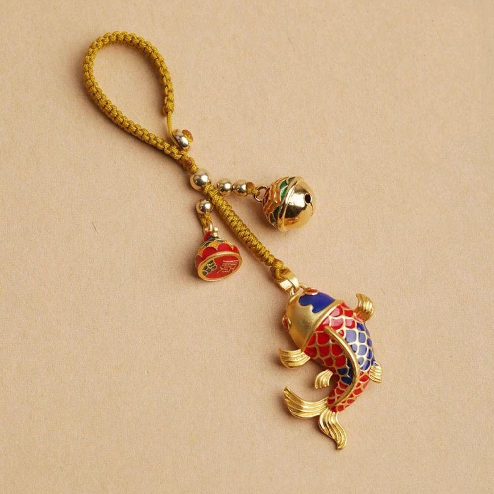 Small Pendant Lucky Keychain Chinese Style Car Key Chain Creative Key Chain Strap Phone Pendent