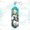 Portachiavi Anime Linnea Flins Durin Mualani Furina Arlecchino Accessori Portachiavi Genshin Impact Ciondolo Carino per Borsa Portachiavi Regalo