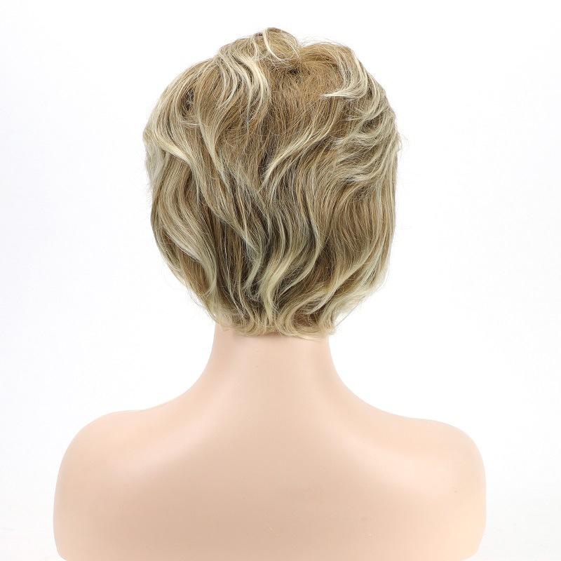 Synthetic Short Wigs for Women Auburn Wig Pixie Cut Wig Halloween Cosplay Party Costume Natural Hairstyles