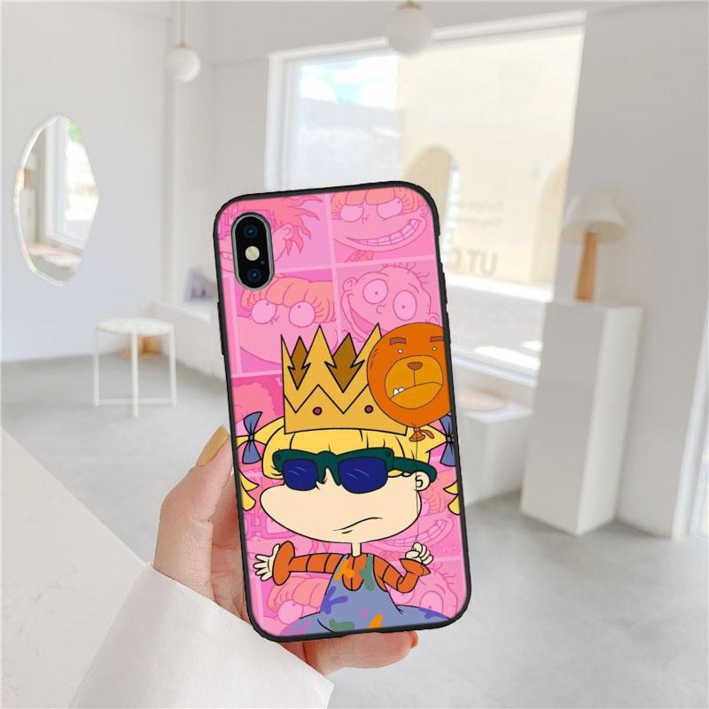 

LO82 R-Rugrats Phone Case for Samsung Galaxy A11 A12 A13 A15 A52S A53 A55 A56 A70 A71 A72 A73 F06 F16 F56 S10 Plus S10e Galaxy A15 5G