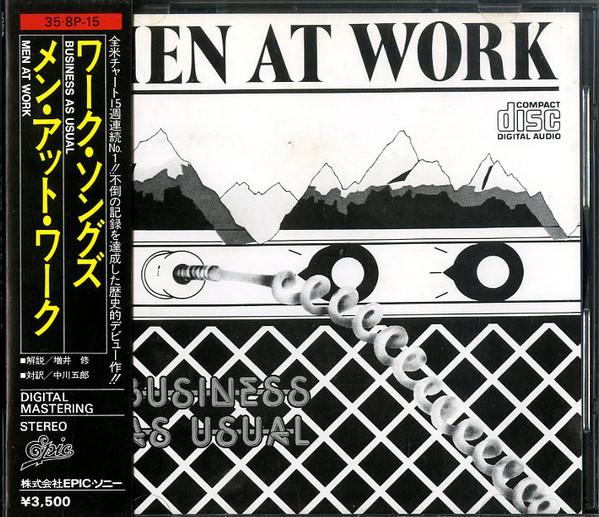 

CD MEN AT WORK - Business As Usual 358P15 Epic 1983 Japan Rock Used