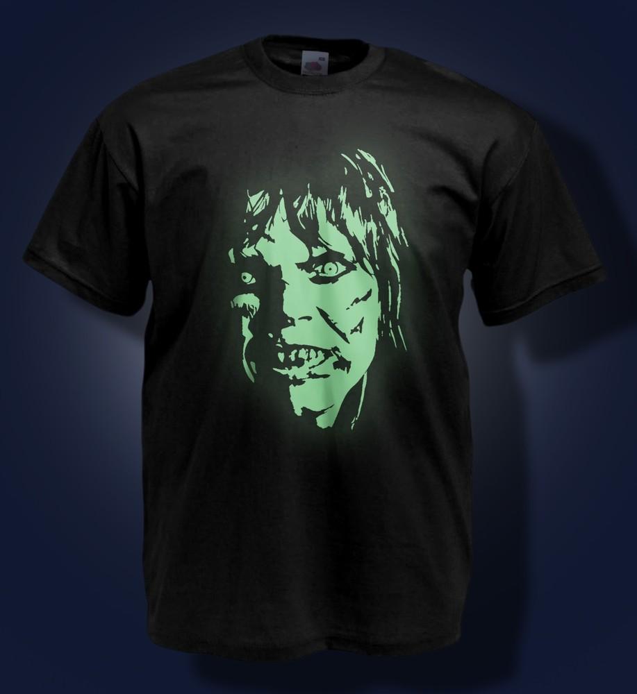 

Halloween T-shirt - The Exorcist - Glow in the Dark - Linda Blair Vintage Horror 4XL
