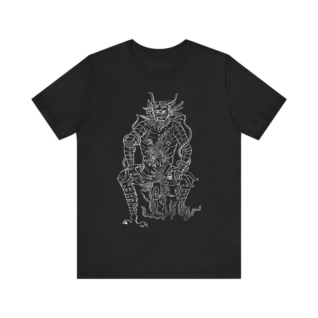 Camposanto Devil Gothic Shirt Horror T-shirt Demonology T-shirt Gothic Creepy Medieval Art Myst