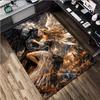 Angel and Demon Rug - Home carpet Office Decorative Carpet For Living Room Bedroom Door Mat Floor Rug Computer Chair Area Rug