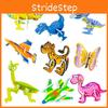 Building Toy Children Eps Material Diy Dinosaur Insect 3d Puzzle Learning Gift