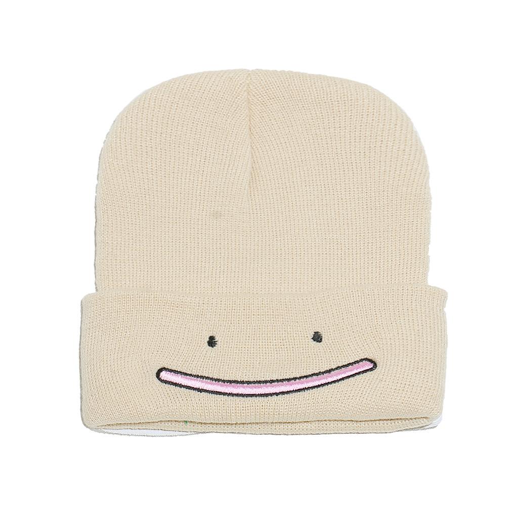 Autumn and Winter New Ditto Pokémon Pokémon Platypus Animation Cartoon Knitted Hat Wool Hat Women