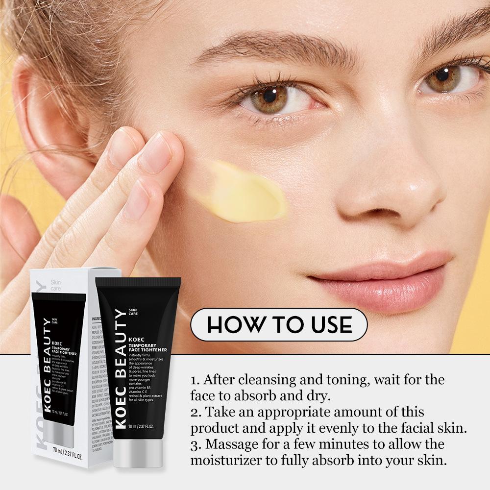 KOEC Time Stopping Cream Moisturizing Anti-Wrinkle Peter Pure Essence Lotion Hydrating Face Cream 50ml