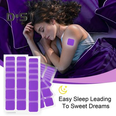 30/60Pcs Sleep Patches Natural Plants Fast Acting Sleep Aid Patches Portable Travel Men Women Body Fatigue Relief Deep Sleeping Stickers