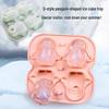 Penguin, French Bulldog, and Alpaca Silicone Ice Cube Mold for Drinks