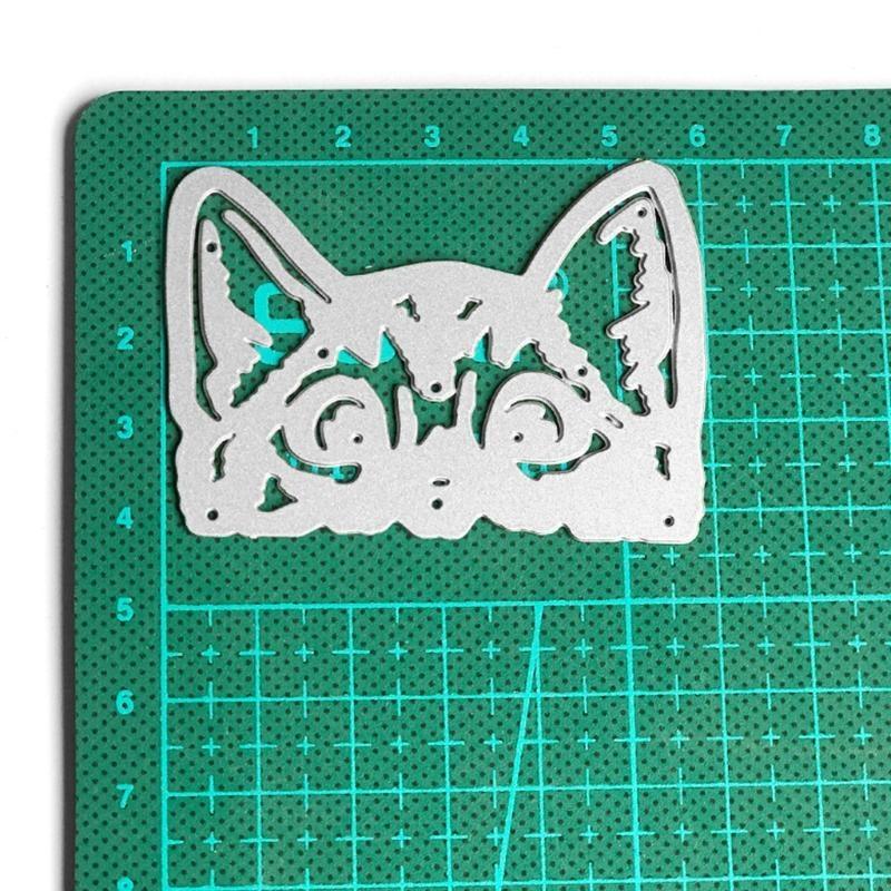 

for Cat for Head Metal Cutting Dies Stencil Scrapbooking DIY Album Stamp Paper Card Mold Embossing Decoration Craft China Mainland