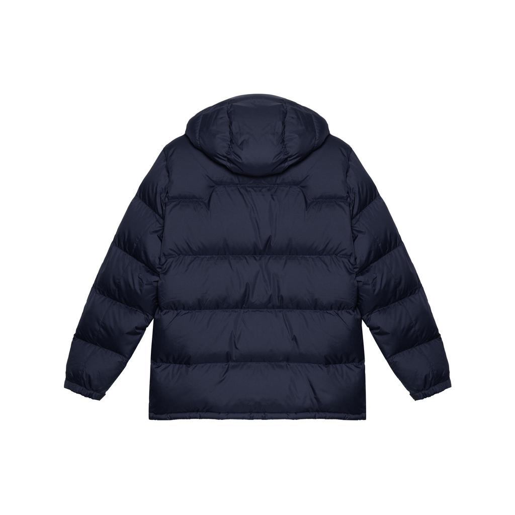 Polo Ralph Lauren FW22 Solid Logo Embroidered Removable Hood Warm Down Jacket Men Jackets Navy-Blue MNPOOTW16020299-410