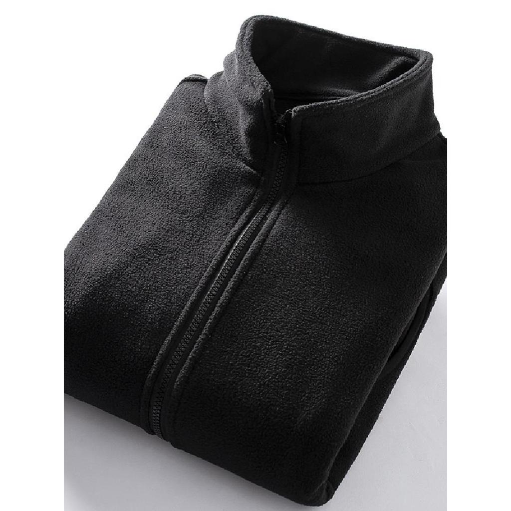 Men's Fleece Sherpa Hoodie Jacket - Double-sided, Thickened, Windproof for Autumn and Winter