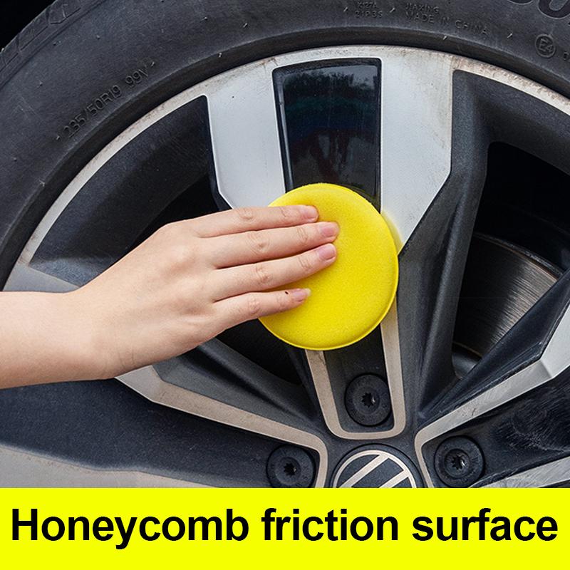 Car Foam Sponge Wax Applicator Cleaning Detailing Pads Car Waxing Polishing Pad Home Car Wash Care 10cm Car Cleaning Kit